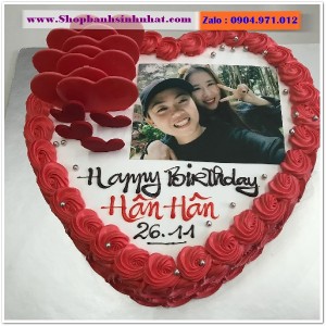 Bánh Sinh Nhật In Hình Ảnh - H354